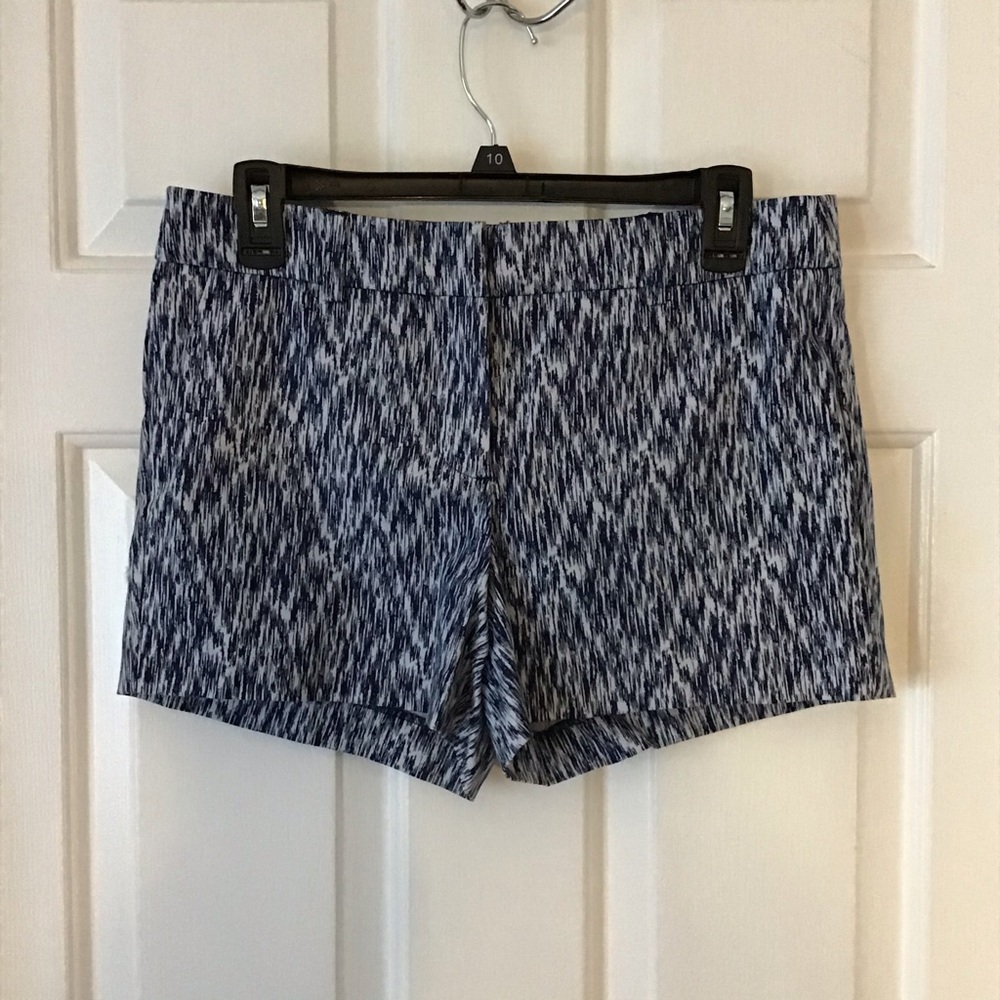 2 For $10 - Willi Smith Navy & White Dress Shorts